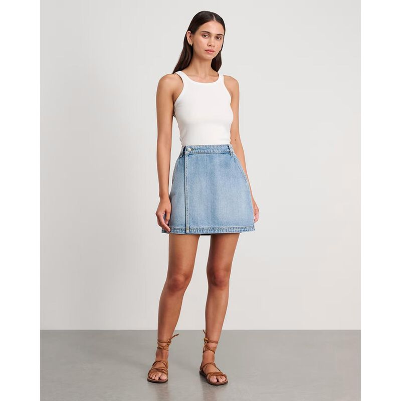 JAG Anais Mini Denim Skirt image number 7